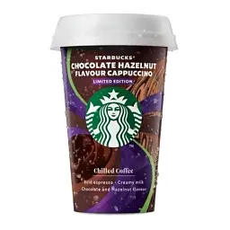 Кавовий напій Starbucks Chocolate Hazelnut Cappuccino шоколадно-горіховий капучіно 220 мл