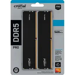 Модуль пам'яті для комп'ютера DDR5 64GB (2x32GB) 5600 MHz Pro Micron (CP2K32G56C46U5) - мініатюра 5