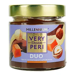 Паста Millennium Very Peri Duo шоколадно-карамельна 230 г