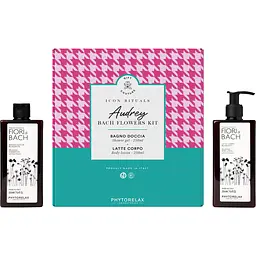 Подарунковий набір для тіла Phytorelax Bach Flowers: гель для душу 250 мл + лосьон для тіла 250 мл