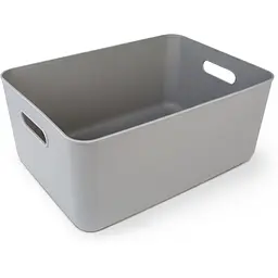 Комплект XL: ящик для зберігання МВМ My Home FH-13 XL 360х257х160 мм та кришка FH-16 сірий (FH-13/FH-16 GRAY) - мініатюра 6