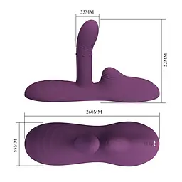 Вібромасажер - Pretty Love Luka Heating Sit-Down Pad Vibrator - мініатюра 7