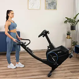 Велотренажер Gymtek XB4000 iConsole+ електромагнітний синій - мініатюра 10