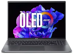 Ноутбук Acer Swift Go 16 SFG16-71 16 3.2K OLED, Intel i7-13700H, 16GB, F1TB, UMA, Win11, сірий (NX.KFGEU.004)