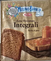 Тости Mulino Bianco Fette Biscottate Integrali 315 г