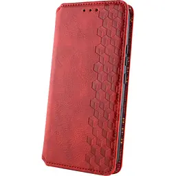 Чохол-книжка Rubic Leather Case для Redmi Note 13 Pro 5G/ Poco X6 5G Red [120837] - мініатюра 2