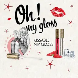 Набір блисків для сосків Bijoux Indiscrets Kissable Nip Gloss Duet 2х13 мл - мініатюра 3