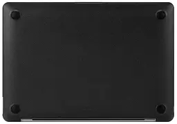 Пластикова накладка (верх та низ) HardShell Crystal Case для Apple MacBook Air 13` A1932/A2179/A2337 2018-2020 Black [61078] - мініатюра 2