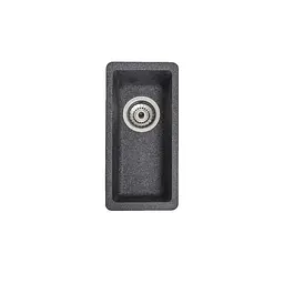 Кухонна мийка Romzha Mira U-160 Grafit RO43414, Графит