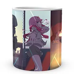 Кухоль GeekLand Darling in the Franxx Улюблений у Франксі DF.02.05 330 мл білий - мініатюра 2