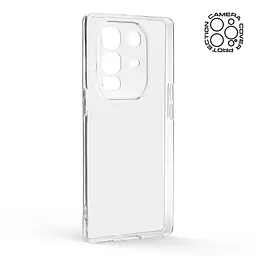 Прозрачный чехол для Infinix Note 50 Pro Plus 5G с защитой камеры, тонкий, силиконовый, бесцветный, ударопрочный, противоударный бампер с закрытой камерой, ArmorStandart (ARM85155) - мініатюра 2