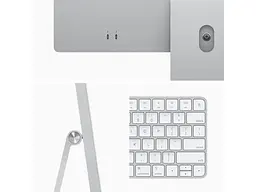 Моноблок Apple iMac 24 M1 Silver 2021 (Z12Q000NV/Z12Q001HZ/Z12R000LX) - мініатюра 5