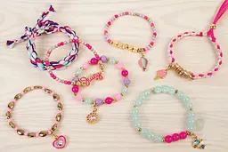 Набір для створення браслетів Make it Real Juicy Couture Сонячне сяйво з кристалами Swarovski (MR4409) - мініатюра 4