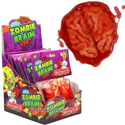 Желейні цукерки Crazy Candy Factory Zombie Brain 120 г - мініатюра 4