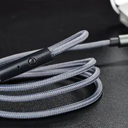 Аудіокабель із мікрофоном Hoco Tarnish mini-Jack 3.5 mm UPA04 - мініатюра 6