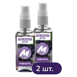 Набір засіб дезінфекційний Манорм Amethyst 50 мл комплект 2 шт.