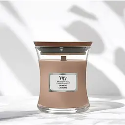 Свічка Woodwick Cashmere Mini Кашемір 85 г (1720916E) - мініатюра 2