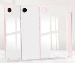 Чохол TPUCristal SlimTPU Spen holder Samsung Galaxy Tab A9 8.7 X110 X115 Світло-рожевий - мініатюра 2