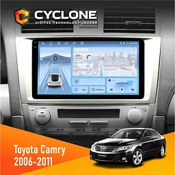 Штатна магнітола Toyota Camry 40 2006-2011 Cyclone C9-012 4x64, DSP, 4G Cyclone (НФ-00008048)