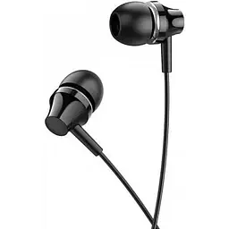 Навушники Borofone BM74 Singer універсальні earphones with microphone 1.2m Hi-Fi HD Mic чорні - мініатюра 8