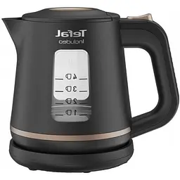 Електрочайник Tefal Includeo 1 л пластик чорний kuh0015341