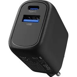 Мережевий зарядний пристрій Proove Silicone Power Plus 30W Type-C + USB Black [WCSP3011001] [130279] - мініатюра 2