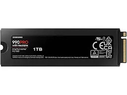 SSD-накопичувач Samsung 990 PRO with Heatsink 1 TB (MZ-V9P1T0CW) - мініатюра 2