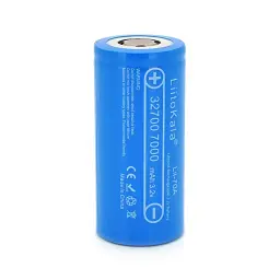 Акумулятор 32700 LiitoKala Lii-70A 7000 mAh літій-залізо-фосфатний LiFePO4 30А, 3.6V Плоский плюс (19315) - мініатюра 3