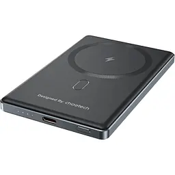Зовнішній акумулятор Choetech Magnetic Wireless B738-BK 5000mAh 20W Black [123965] - мініатюра 3