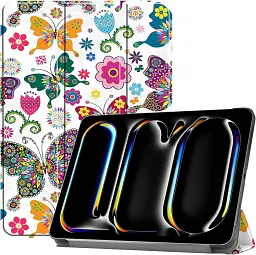 Чохол до планшета BeCover Smart Case Apple iPad Pro 11" M4 2024 Butterfly (711631) - мініатюра 2