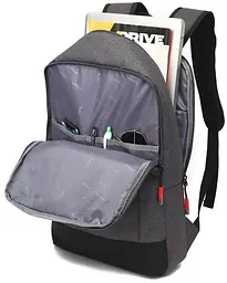 Рюкзак для ноутбука 15,6 дюймів 12L Sumdex PON-261GY Сірий