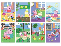 Книга Водні розмальовки Peppa Pig, DoDo - мініатюра 6
