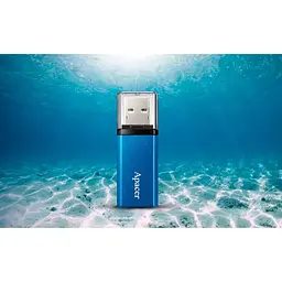 USB флеш-накопичувач Apacer AH25C 256GB USB-A 3.2 Gen 1 Ocean Blue (AP256GAH25CU-1) [94248] - мініатюра 5
