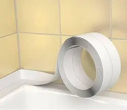 Стрічка бордюрна для ванної Polax 28 мм х 3,2 м Білий 30412 - мініатюра 6