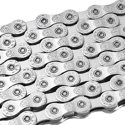 Ланцюг велосипедний Grey's 9шв. S9 Silver/Silver, 116 ланок (GR24209)