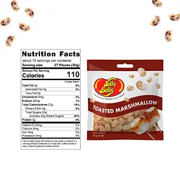 Драже Jelly Belly Jelly Beans Toasted Marshmallow 70г - мініатюра 3