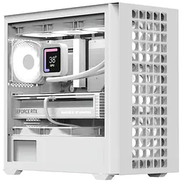 Корпус AeroCool D302A-G-WT-v1 (ACCS-DS04043.21) Білий без БЖ