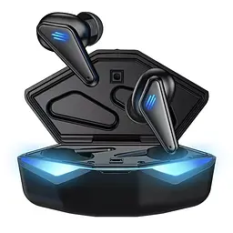 Ігрові водонепроникні bluetooth навушники TWS K55 з LED підсвічуванням Геймерські бездротові навушники - мініатюра 3