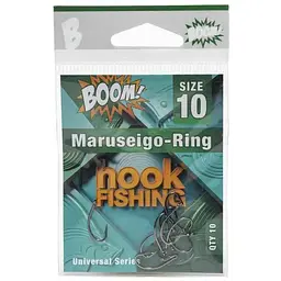 Гачок для мирної риби BOOM Maruseigo-Ring №10 (10 шт/уп) (BN)