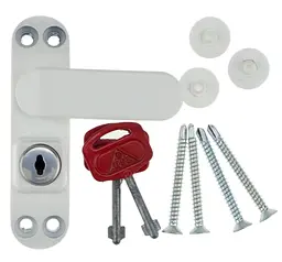 Замок безпеки віконний BSL SASH PRIME Baby Safe Lock - мініатюра 3