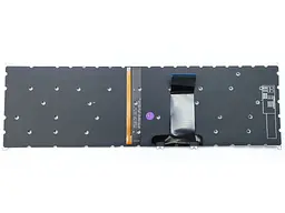 Клавіатура для ACER SP515-51, SP515-51N, SP515-51GN, Nitro NP515-51 (RU Black, RED leter з підсвічуванням) - мініатюра 2