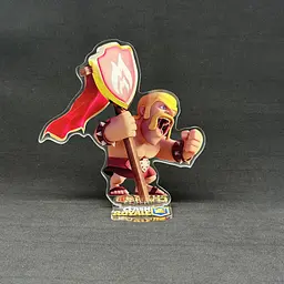 Акрилова колекційна фігурка Clash of Clans, Clash Royale Варвар 15 см - мініатюра 2