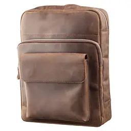 Шкіряний рюкзак SHVIGEL 26х32,5х6 см sum0012655