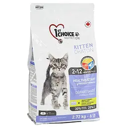 Сухий корм 1st Choice Kitten Healthy Start 2.72 кг Фест Чойс для кошенят