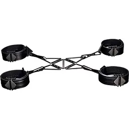 Набір для зв'язування Lockink Hogtie Set - Black - мініатюра 7