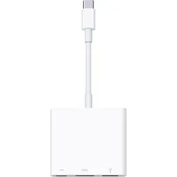 USB-хаб Apple USB-C to Digital AV Multiport Adapter 4K (MUF82) [44311] - мініатюра 1