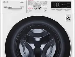Пральна машина LG з фронтальним завантаженням F4V5VS0W, 9кг, 1400, A+++-30%, Пар, глибина 56см, Дисплей, Інвертор, Білий (F4V5VS0W) - мініатюра 11