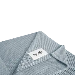 Ковдра Lionelo Bamboo Blanket Grey 100х75 см сіра (LO-BAMBOO BLANKET GREY) - мініатюра 5