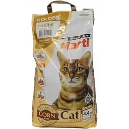 Наповнювач для котячих туалетів Super Marti кукурудзяний з ароматом лаванди 4.4 кг