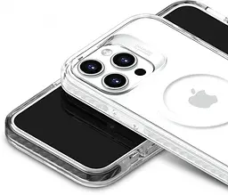 Панель чохол магнітний Vokamo Smult MagSafe для Apple iPhone 15 Pro Max White - мініатюра 4
